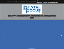 Tablet Screenshot of dentalfocus.biz