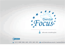 Tablet Screenshot of dentalfocus.com.br